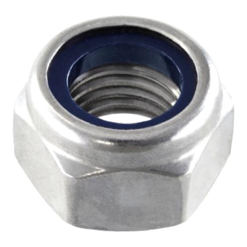 Oreca Set dadi esagonali Autobloccanti M5 Acciaio Inox A2 AISI 304 UNI 7474-DIN 985 140007620