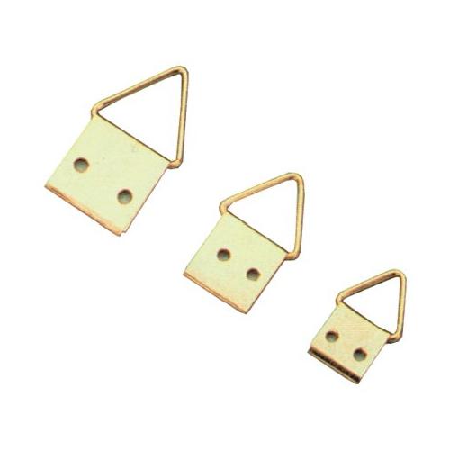 Oreca Set attaccaglie Snodate Assortite Finitura ottonata 2700134441 10 pz + chiodi fissaggio