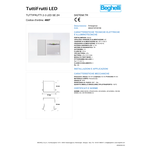 TUTTIFRUTTI 503 Lampada emergenza Bianco 52 x 44 cm 30 Lumen 4607F