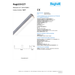 REGLED CCT 10W Lampada sottopensile Grigio 87 cm 74077