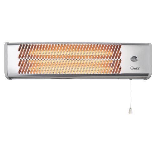 Stufa infrarossi RADIANT HEATER Outdoor Halogen Silver e White HR312