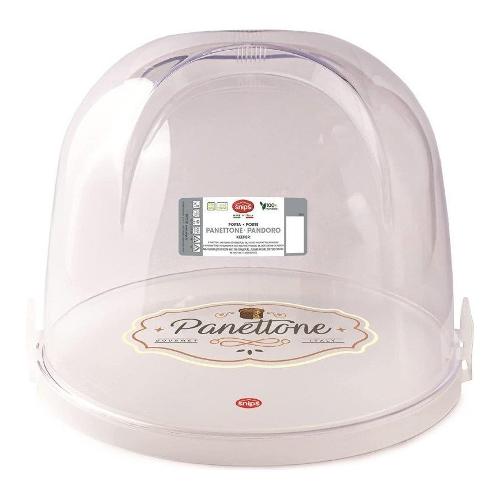 Snips Porta dolci (27cm) Panettone & Pandoro Bianco 000973