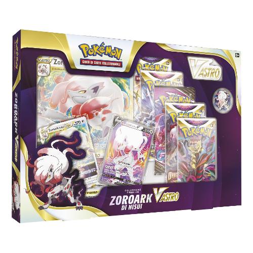 Gamevision Carte gioco Premium Zoroark di Hisui V Astro POKÉMON PK60265ISINGPZ