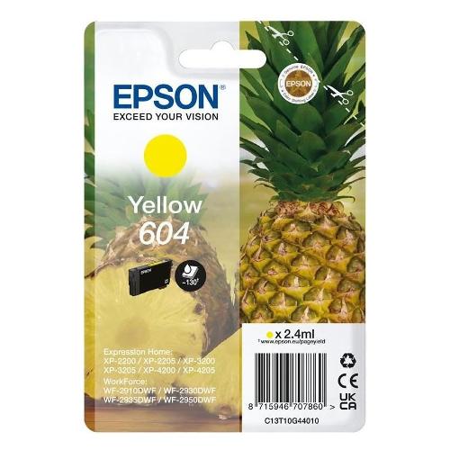 Epson Cartuccia stampante Serie Ananas Giallo 604 C13T10G44020