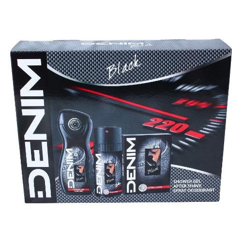 Denim Set cura corpo 3 Pz Black 60091