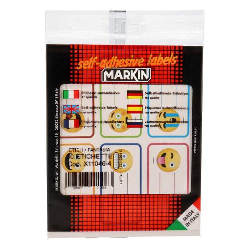 Koh I Noor Set etichette adesive per libri e quaderni (70x37mm) 5 ff da 6 pz MARKIN Fantasy X11046 4