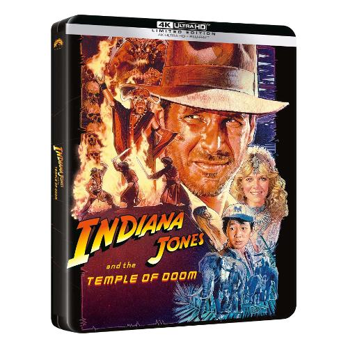 Koch Media Blu Ray Indiana Jones E Il Tempio Maledetto (Steelbook) (4K Ultra Hd+Blu Ray) - Steven Spielberg 1101752