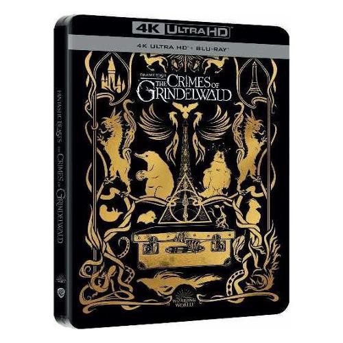 Warner Entertainment Blu Ray Animali Fantastici E I Crimini Di Grindelwald (Steelbook) (4K Ultra Hd+Blu Ray) - David Yates 1000818809