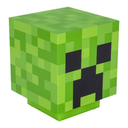 Paladone MINECRAFT Head Creeper Lampada PP6595MCFV2