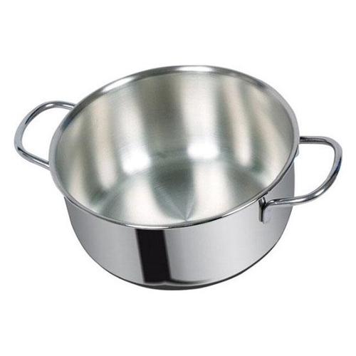 Metalsomma Casseruola Inox (26cm) fonda PLUS Cromo lucido 155 26