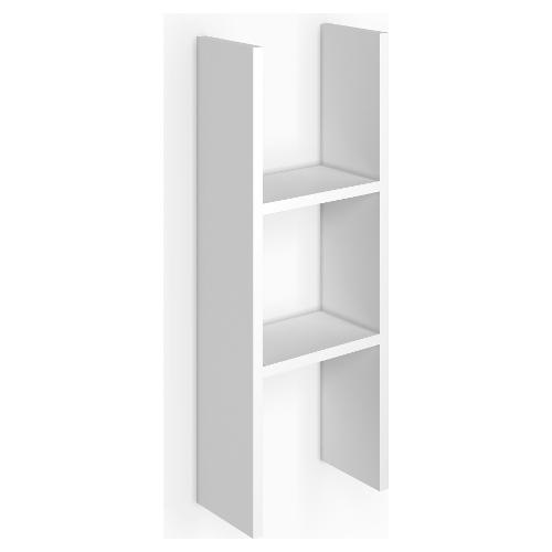 Format YUPPIE Libreria Bianco opaco (30 x 80 h cm) Mobile KIT
