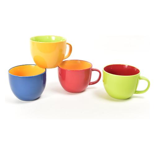 Tazza jumbo 500ml COLORS assortito 02543