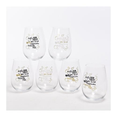 Mercury Set bicchieri Aperitivo 6 pz (500ml) 09392