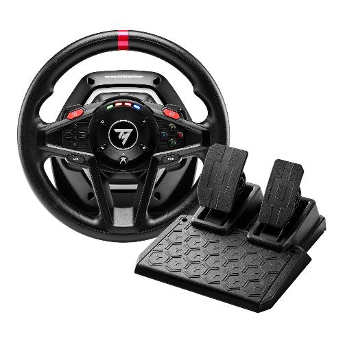 Volante e pedaliera simulatore guida PLAYSTATION 4 Hurricane+ Wheel Ps4  Black 90428