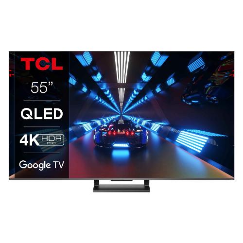 Tcl Tv 55" ( QLED ) Google TV C73 SERIES Smart Tv 4K Uhd Black 55C735