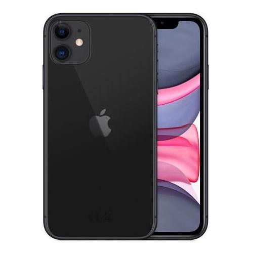 Apple Smartphone 6,1" IPHONE 11 4G Lte Black ( 64GB Ram 4GB 3110mAh ) MHDA3QL A
