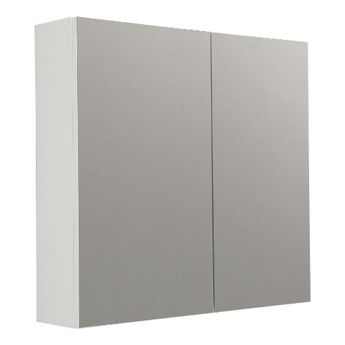 Pensile bagno Bianco lucido L 55 cm