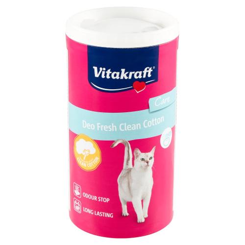 Vitakraft Deodorante lettiera DEO FRESH Polvere profumazione fresh cotton 58633