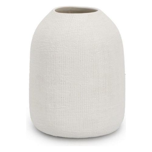 Bizzotto Vaso Ceramica (15,8x19,5cm) PAPYRUS Bianco 0501445