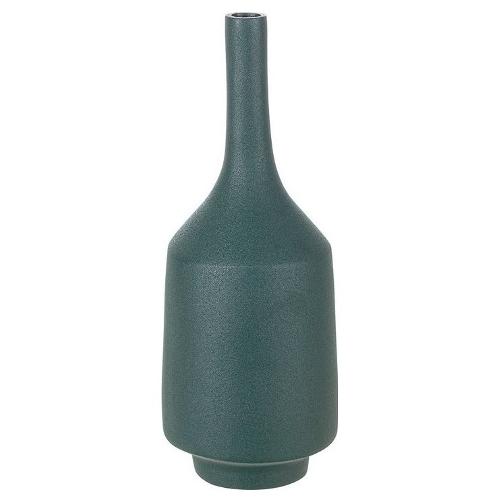 Bizzotto Vaso Metallo (12x29,5cm) Bottiglia KOTHON Verde scuro 0183088