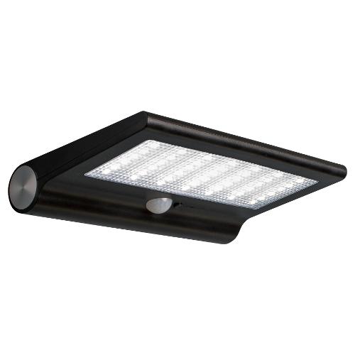 Vivida Srl Applique solare EBE Nero (18x3cm) VOD 89 NE 1 luce - LED - Max 80W