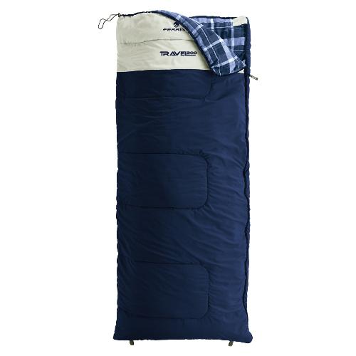 Sacco a pelo Saccoletto Travel 200 blu 220 x 90 cm 86320HBB