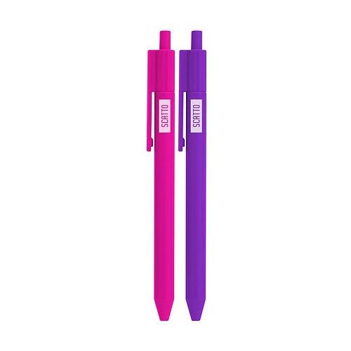 Scatto Set penne a sfera scatto 2 pz tratto Medio - 1,0 mm Fluo assortito 910