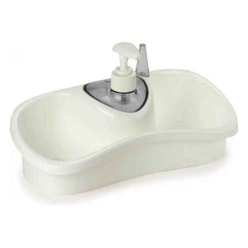 Snips Porta spugne Saponello con Dosatore Bianco 000887