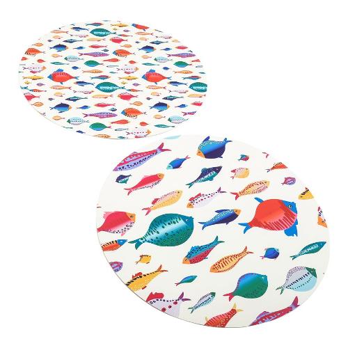 Mercury Sottopiatto Plastica (38cm) MARE Assortito 46151