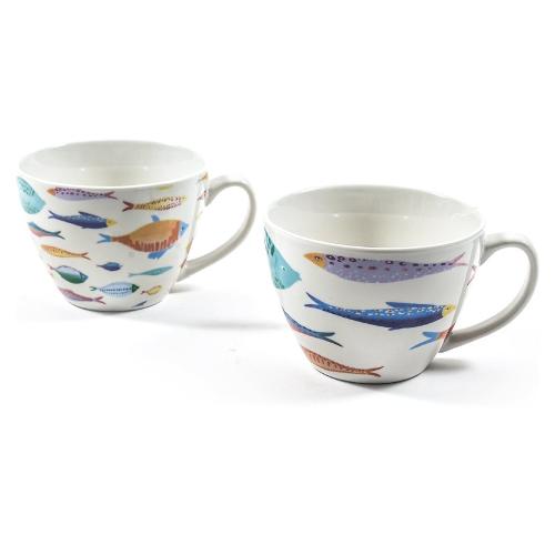 LIVELLARA - Tazza mug in porcellana nera Freshness