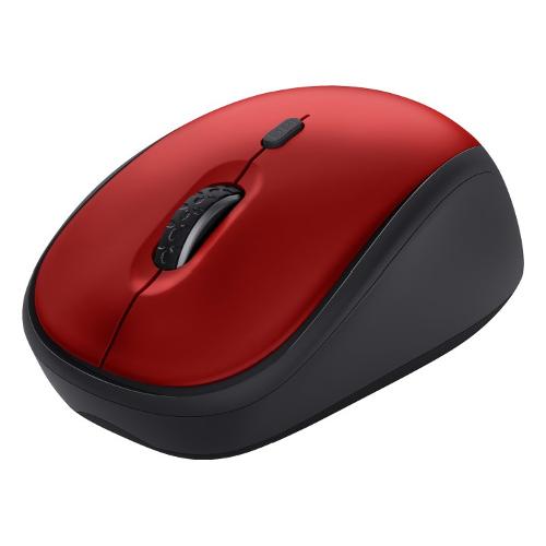 Trust Mouse Consumer YVI+ Eco Red e Black 24550