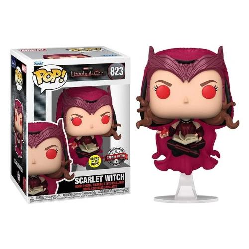 Funko POP MARVEL Wanda Vision Scarlet Witch Glow Limited Edition 823 62345