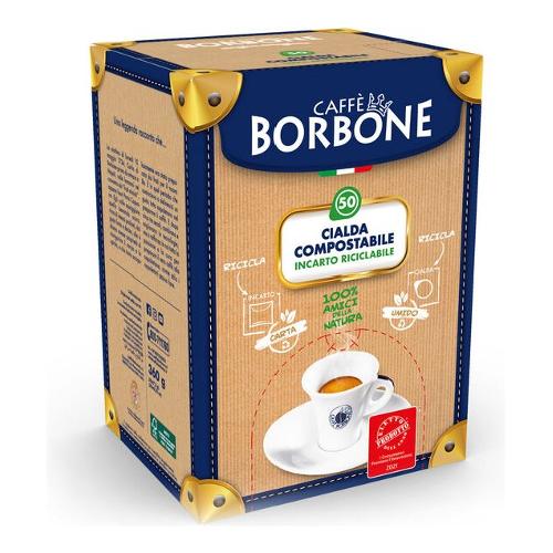 Borbone Cialda ( ESE 44mm ) Miscela Verde Dek 50 pz 44BDEKPALAZZO050N