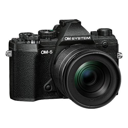 Om System Fotocamera mirrorless 20,4Mpx Micro Four Thirds OM 5 Kit M.Zuiko Digital Ed 12 45mm F4 Pro Black V210022BE000