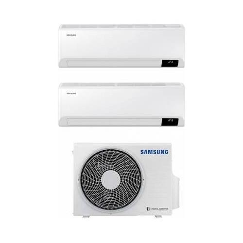 Samsung Condizionatore fisso dual 3,5 + 3,5 Kw WINDFREE Comfort Next Ar White AR12BXFCAWKNEU+AR12BXFCAWKNEU AJ050TXJ2KG/EU