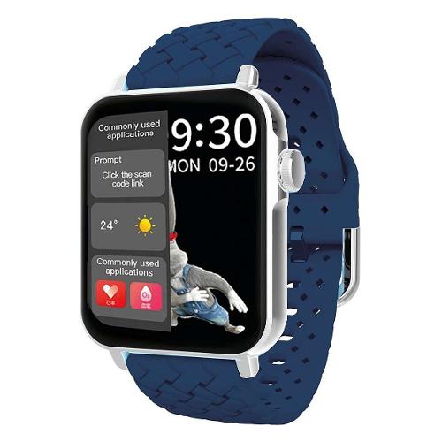 Smarty Smartwatch TAILORED LOOK Blue e Silver 43 mm SW035C08