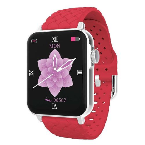 Smarty Smartwatch TAILORED LOOK Red e Silver 43 mm SW035C06
