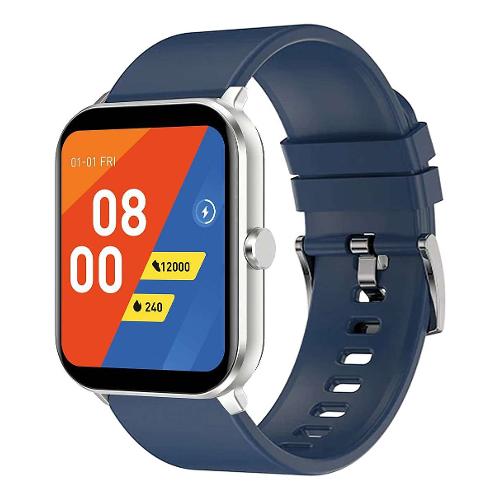 Smarty Smartwatch THIN AND LIGHT Blue e Silver 44 mm SW034B