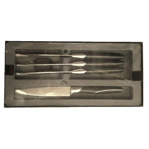 Abert Set coltelli bistecca Inox 4 pz MODERN Nero 9030686B2904
