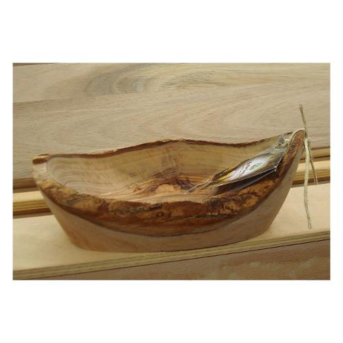 Arte Legno Spello Cestino tavola Legno (20cm) rustico Ulivo naturale CR118