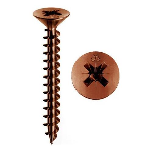 Oreca Viti per legno tutto filetto (40x3,5 mm) Bronzato 15 pz 12003504001