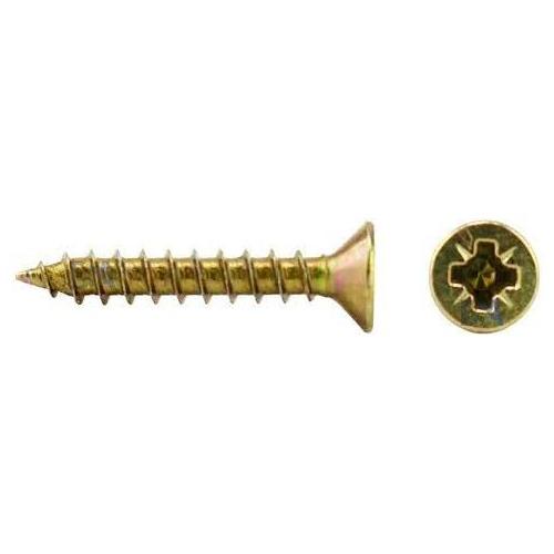 Oreca Viti per legno tutto filetto (50x3,5 mm) Zincato giallo 12 pz 13003505001