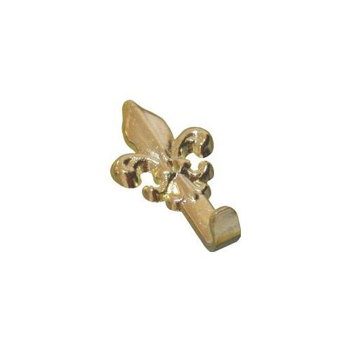 Ganci per quadri giglio oro micro in blister - mm.24, in bl.5 pz. 12 blister