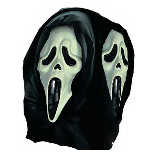 Maschera Halloween taglia Adulto Ghost Double Face 30123