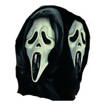 Maschera Halloween taglia Adulto Ghost Double Face 30123