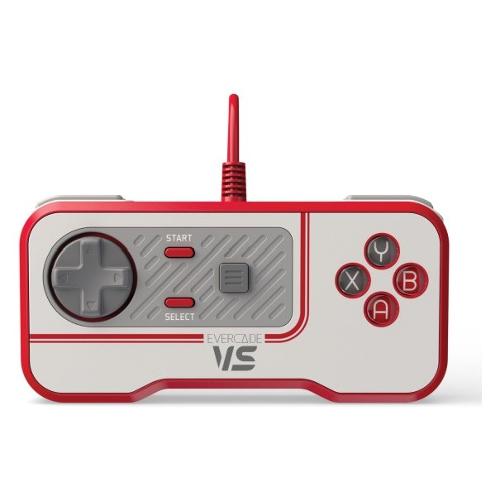Evercade Gamepad VS Wired White e Red 1068215