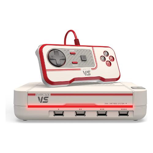 Evercade Console vintage VS Starter 1 Controller + 1 Cartuccia White e Red 1068219