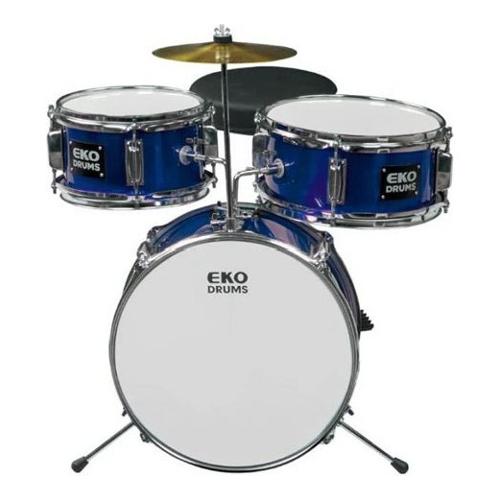 Eko Batteria acustica DRUMS Ed 100 Metallic blue