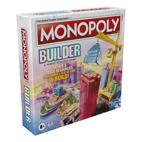 Hasbro Builder gioco in Italiano GAMING MONOPOLY F1696103