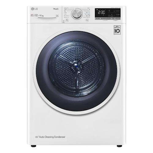 Lg Asciugabiancheria 10 Kg SERIE V9 Dual Inverter White e Black RH10V9AV4W classe A+++ (2021)